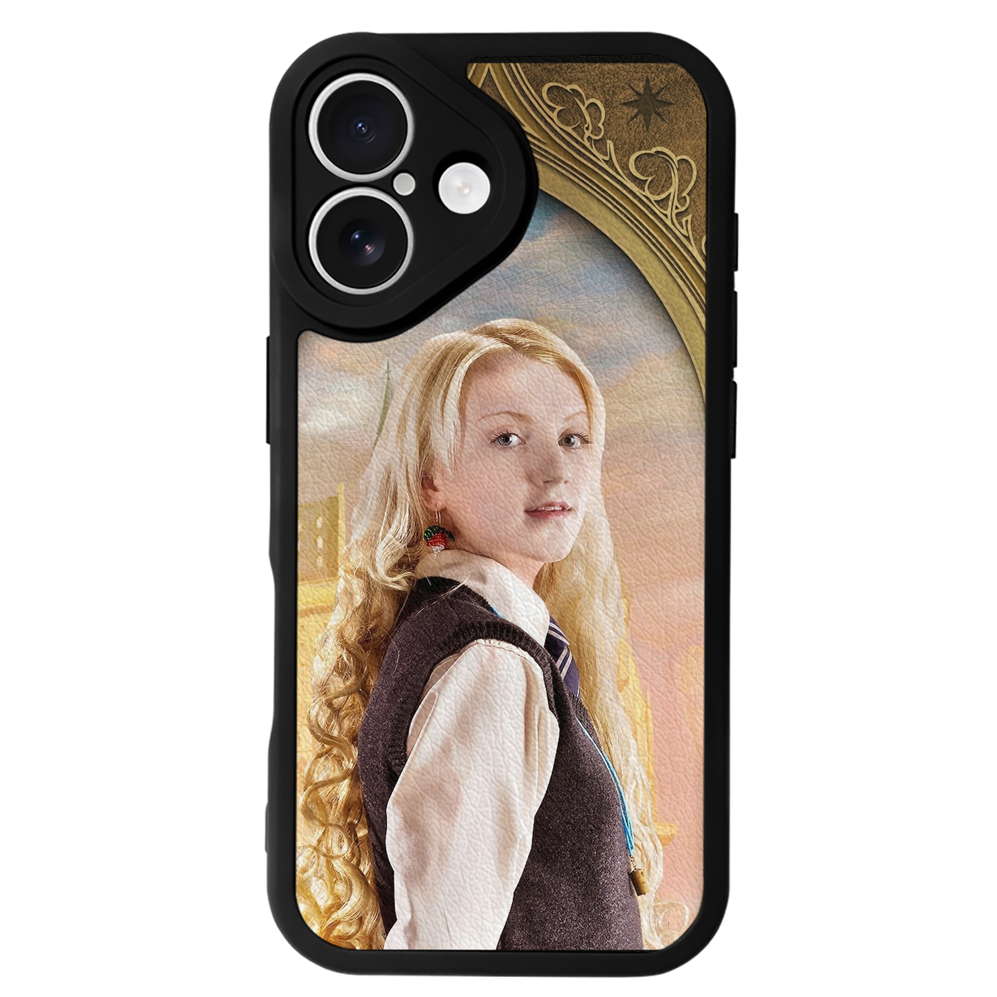 （画像用） Harry Potter ハリー・ポッターシリーズ 【iPhone 16シリーズ対応】シリコンスマホケース（レザー調） 材質：シリコン